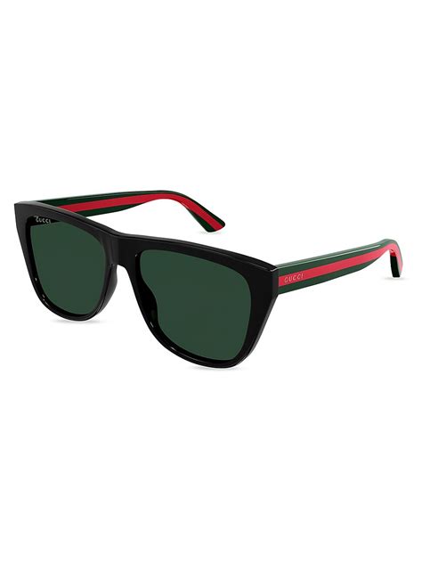 black gucci sunglasses men'|men's Gucci sunglasses nordstrom.